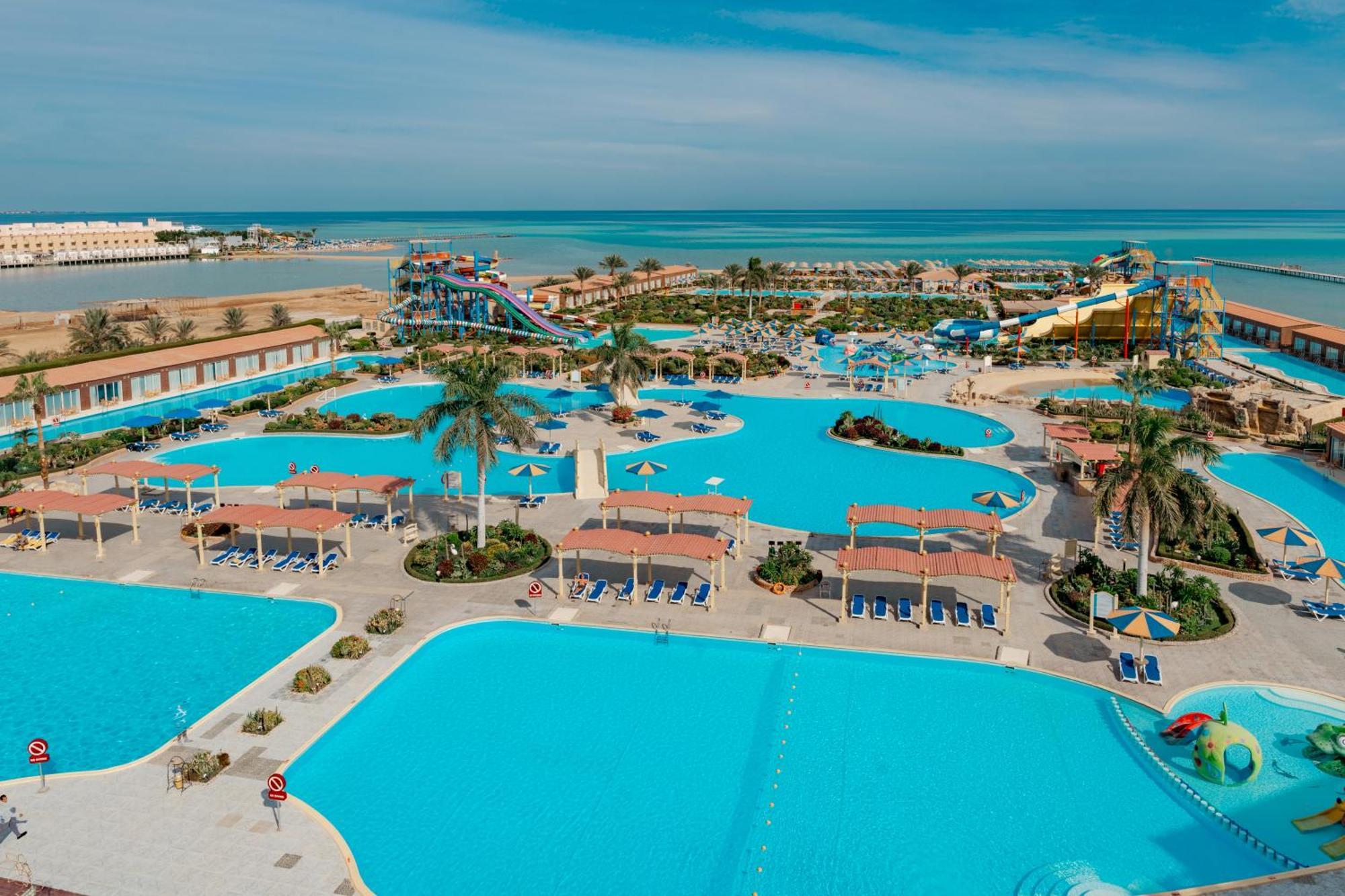 Sunrise Alora Aqua Park Resort Hurghada Esterno foto