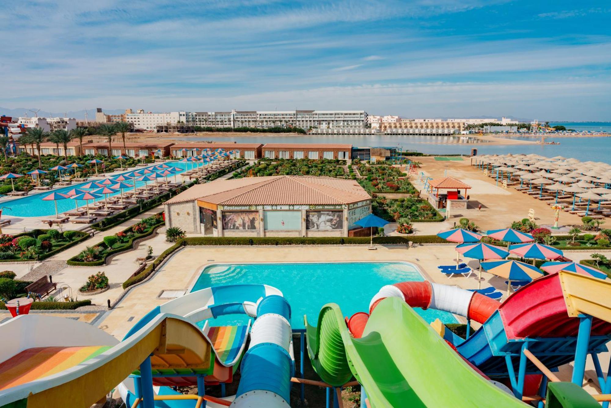 Sunrise Alora Aqua Park Resort Hurghada Esterno foto