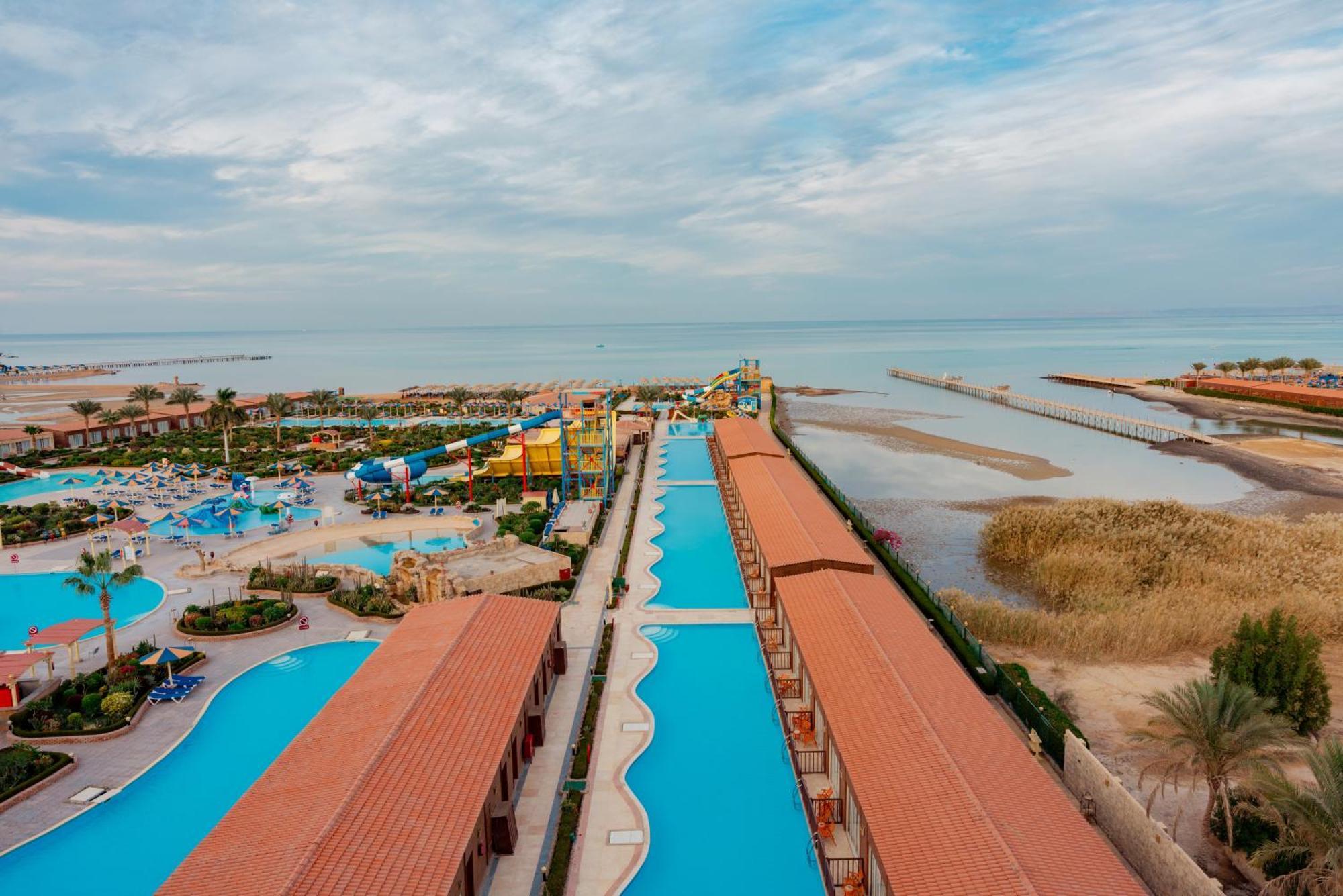 Sunrise Alora Aqua Park Resort Hurghada Esterno foto