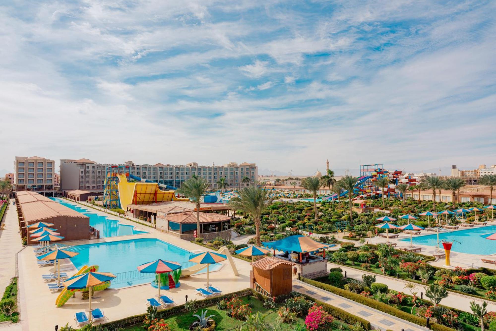 Sunrise Alora Aqua Park Resort Hurghada Esterno foto