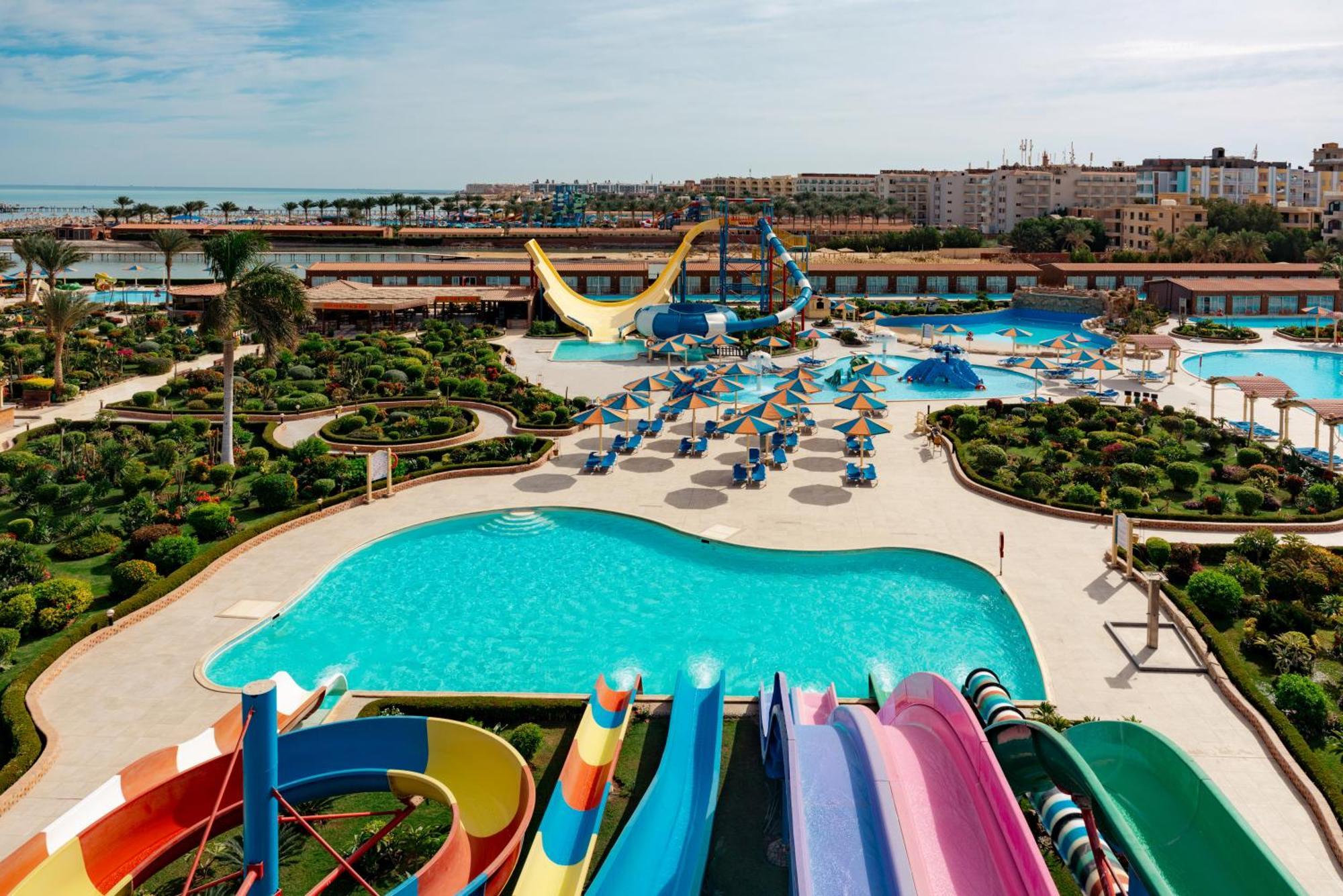 Sunrise Alora Aqua Park Resort Hurghada Esterno foto
