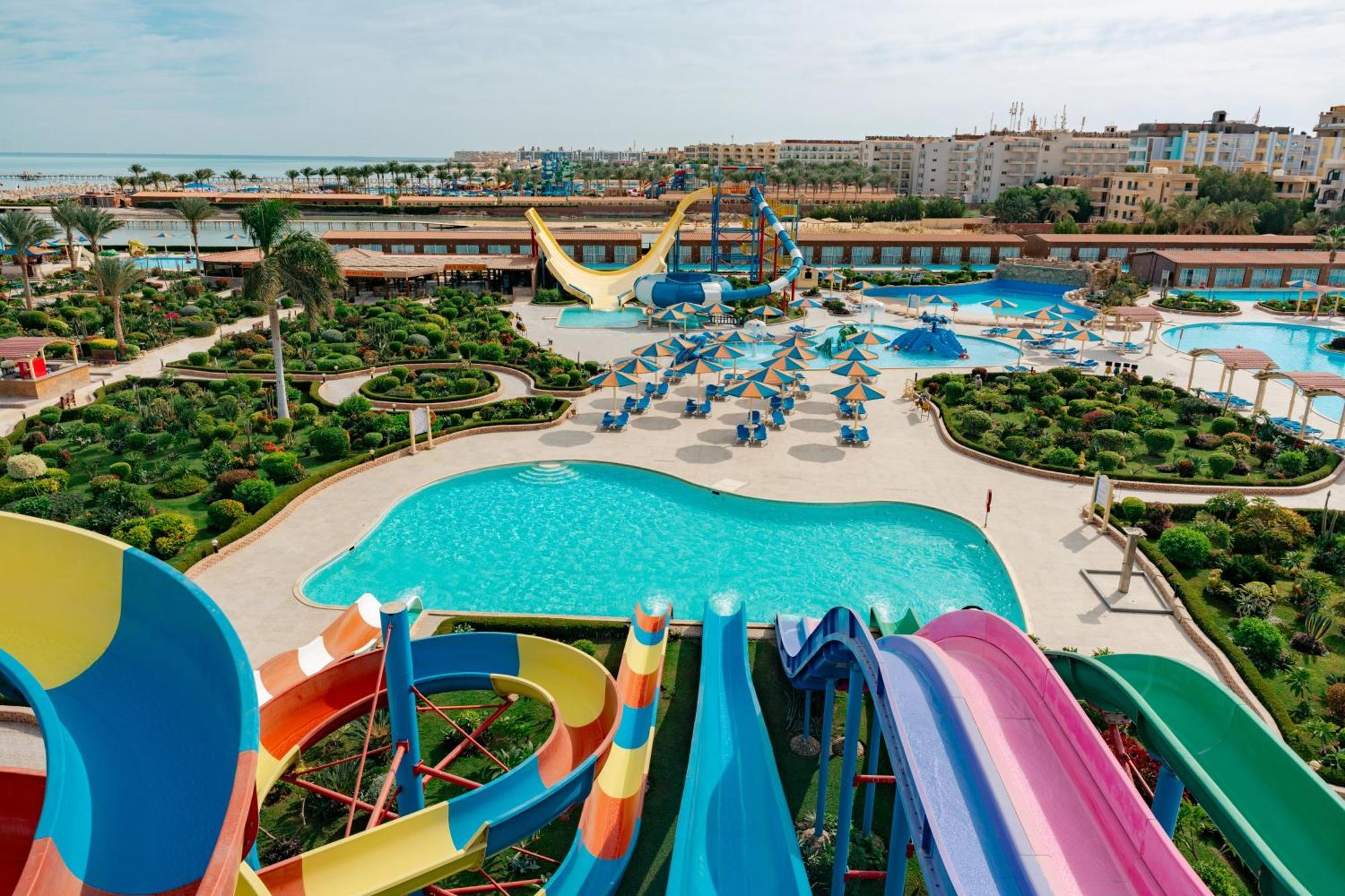 Sunrise Alora Aqua Park Resort Hurghada Esterno foto