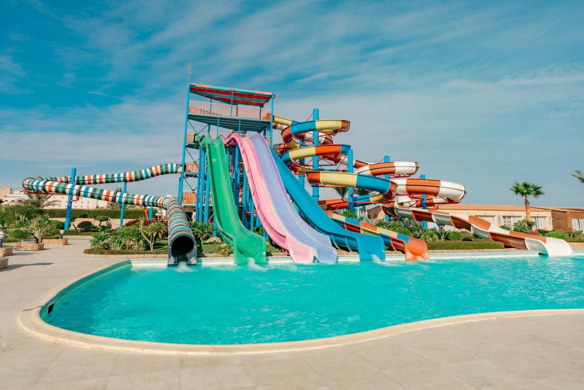 Sunrise Alora Aqua Park Resort Hurghada Esterno foto