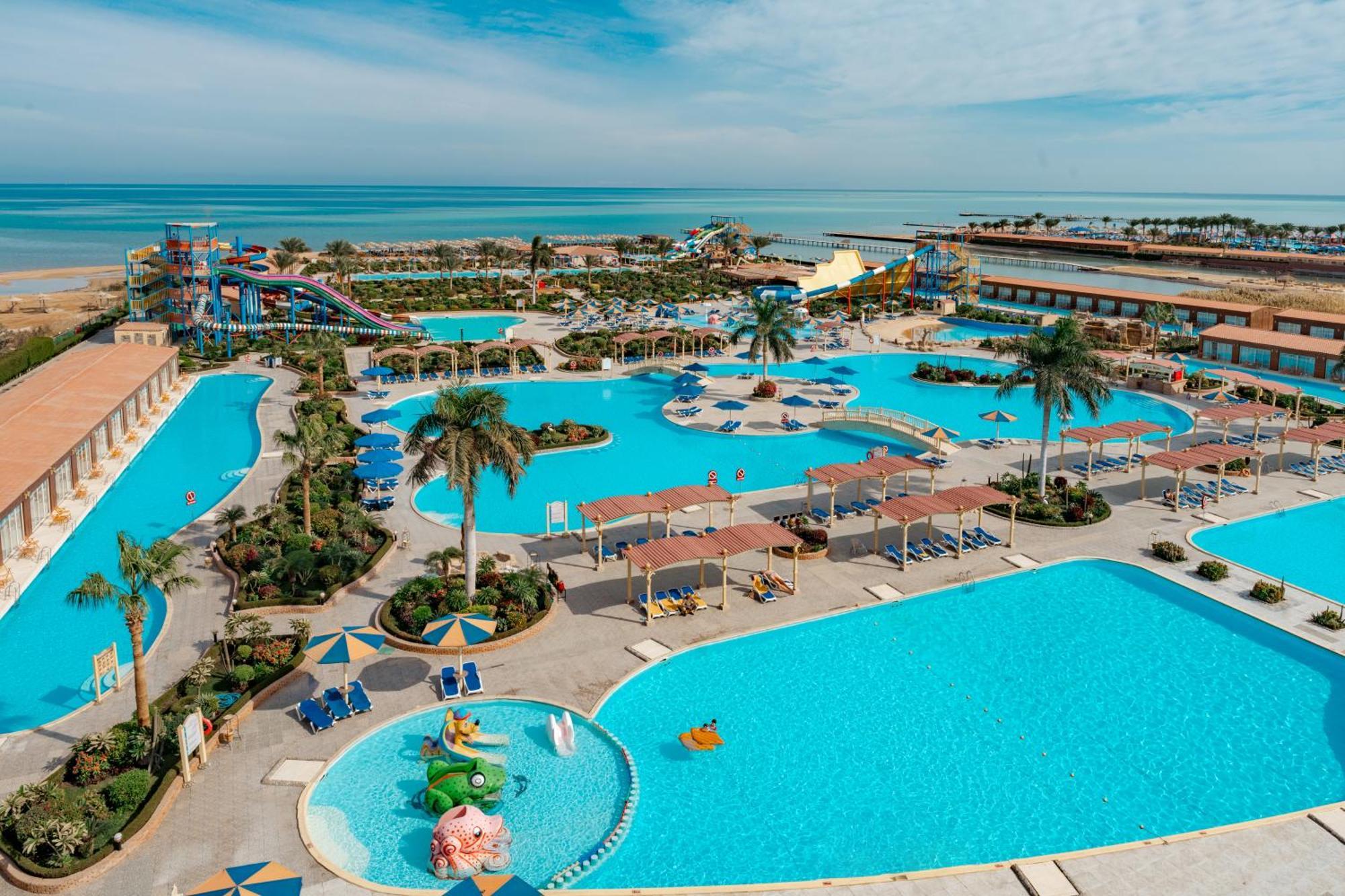 Sunrise Alora Aqua Park Resort Hurghada Esterno foto