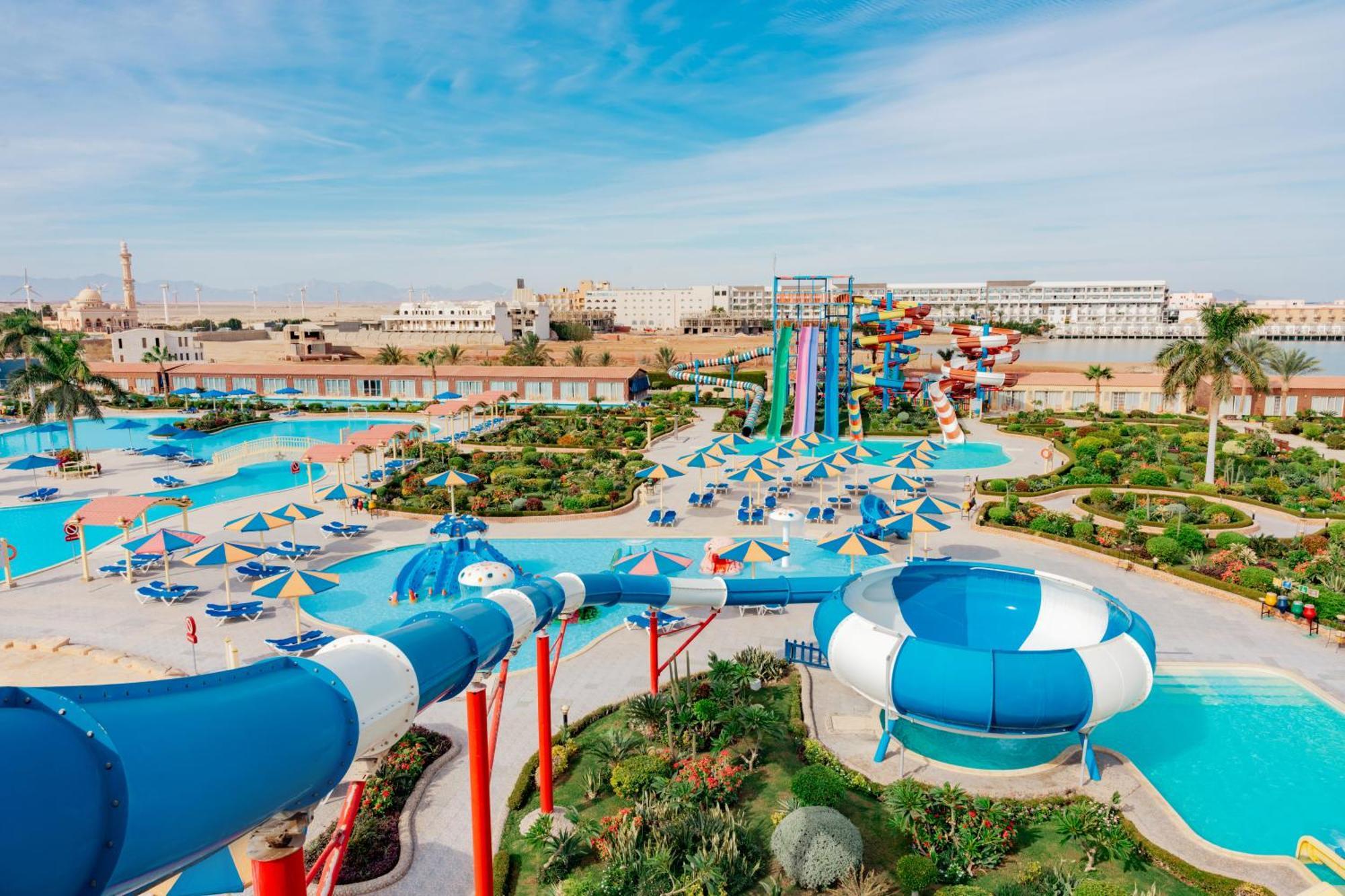 Sunrise Alora Aqua Park Resort Hurghada Esterno foto