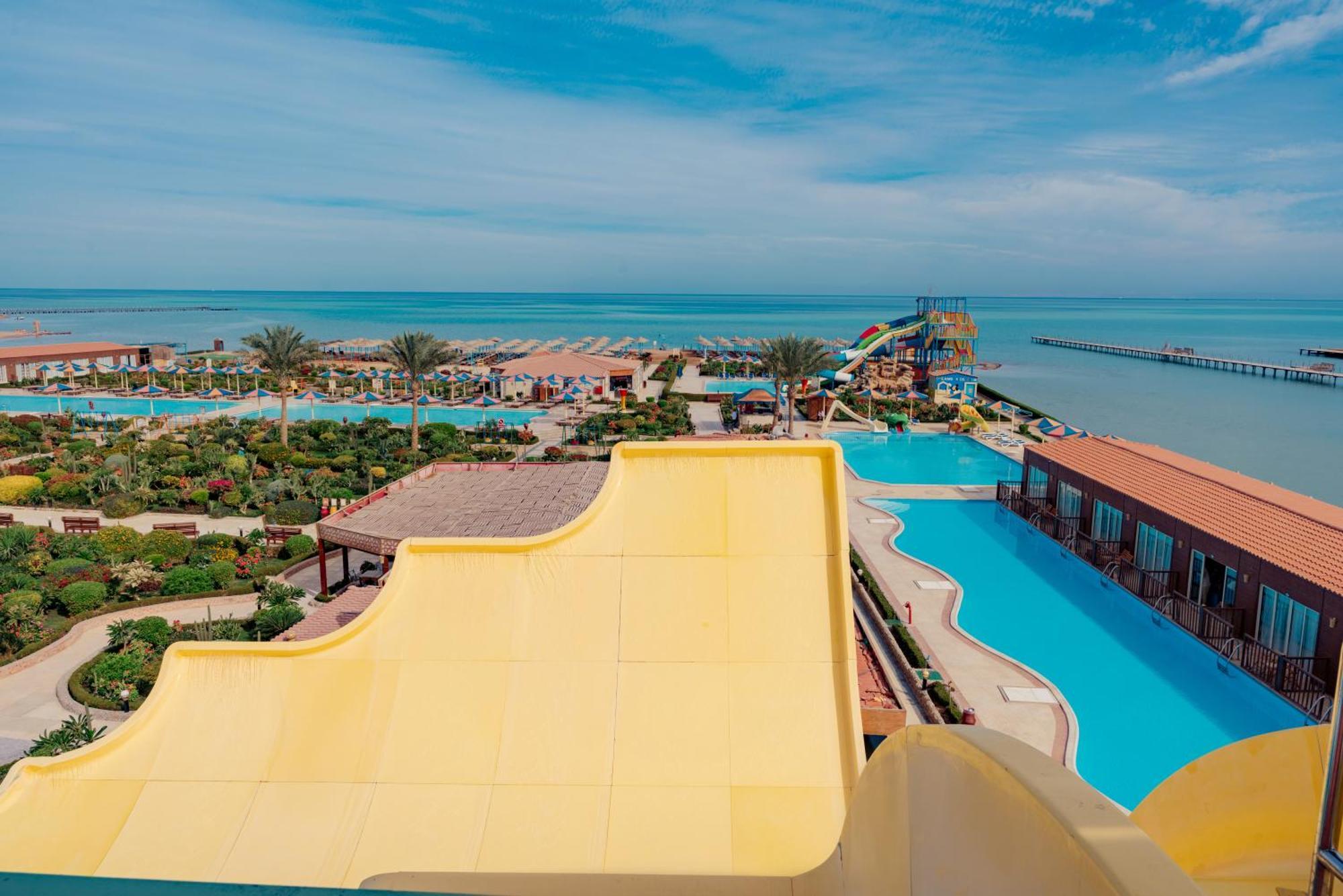 Sunrise Alora Aqua Park Resort Hurghada Esterno foto
