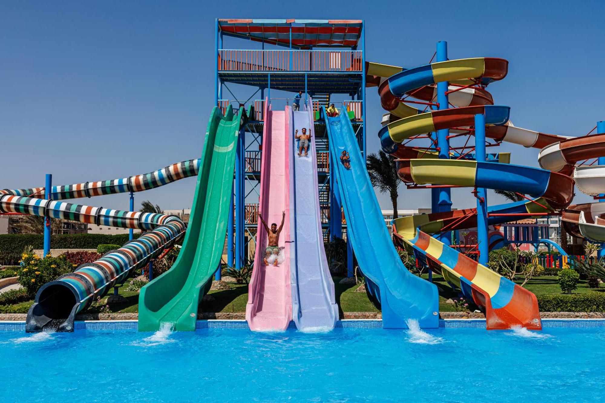 Sunrise Alora Aqua Park Resort Hurghada Esterno foto