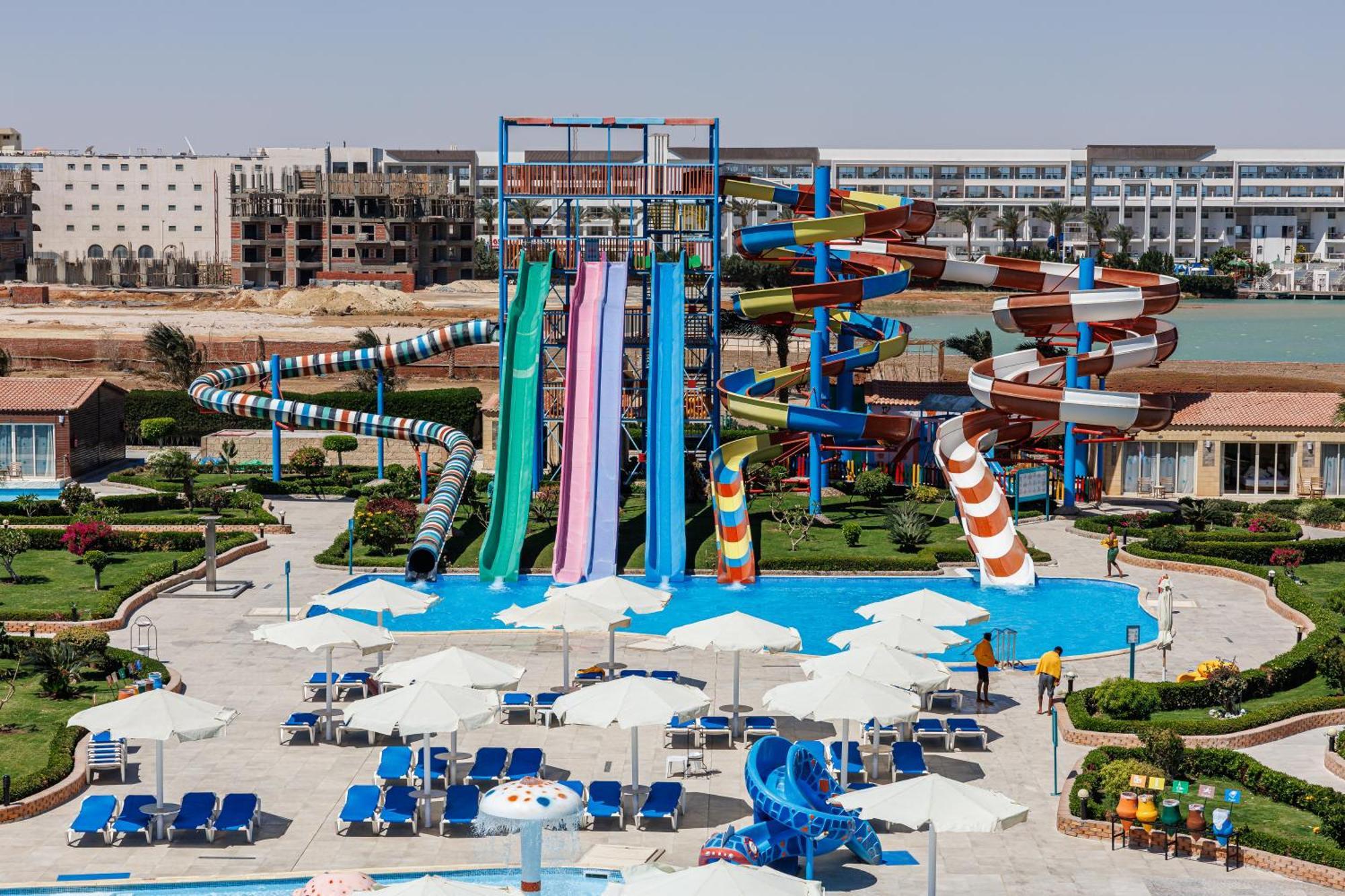 Sunrise Alora Aqua Park Resort Hurghada Esterno foto